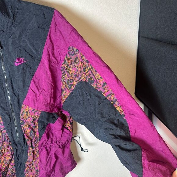 Nike VTG 90's Windbreaker Zip Up Jacket Sz Large - Picture 3 of 13